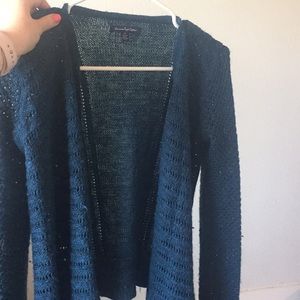 Navy/blue American eagle cardigan